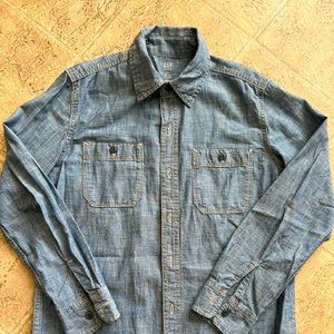 GAP KIDS. denim button down. Size XL. EUC